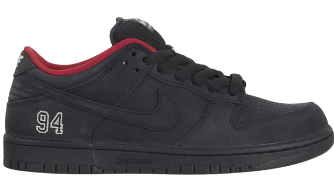 Nike SB Dunk Low Supreme 94 Black
